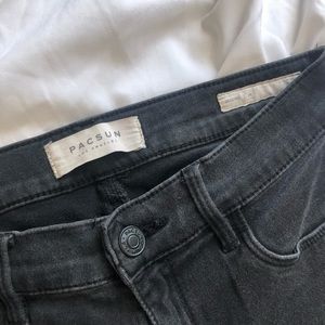 Black Distressed Pacsun Jeans!